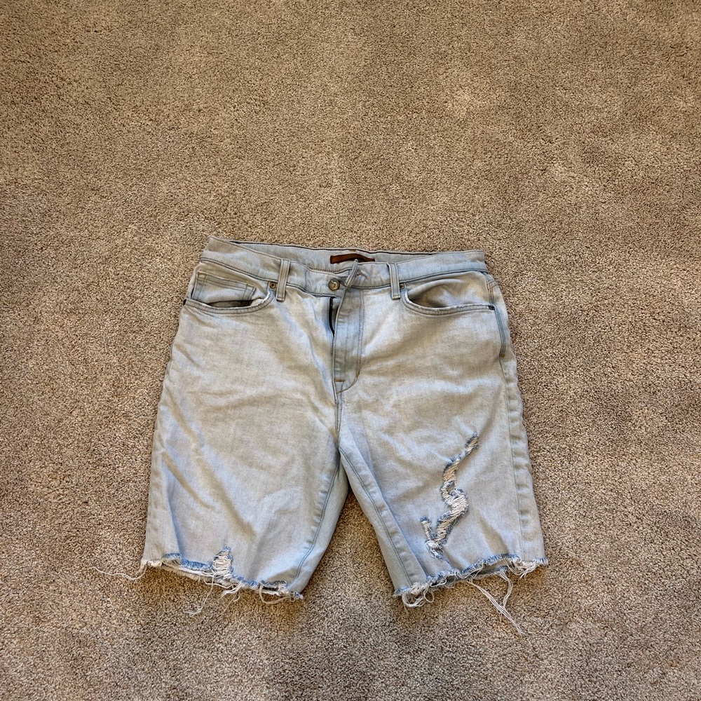 Mens Joe’s Jeans Distressed Denim Shorts (32)